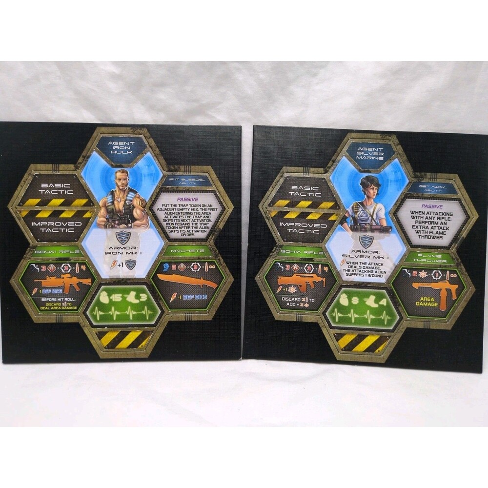 Ares Galaxy Defender Promo Kickstarter Agents Iron Hulk And Silver Marine